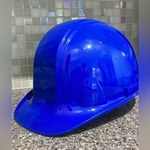 Pyramex Hard Hat Blue Hard Hat New #1504